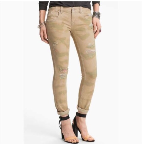 FREE PEOPLE• Skinny Castro jeans size 25 NEW! - Picture 3 of 8